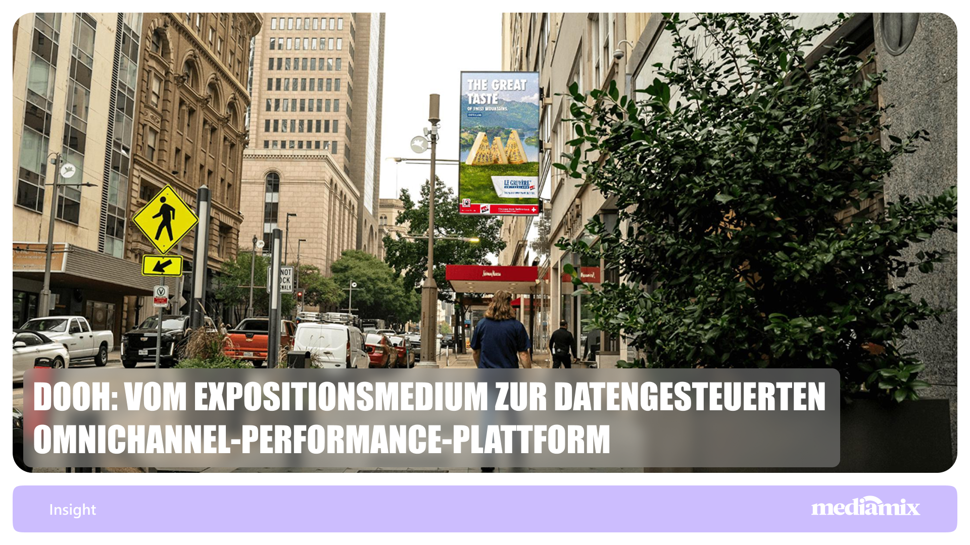 DOOH: Vom Expositionsmedium zur datengesteuerten Omnichannel-Performance-Plattform